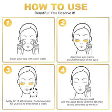 Lade das Bild in den Galerie-Viewer, Kollagen Augenpatches Collagen Crystal Eye Mask