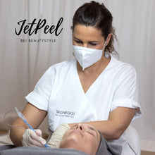 Lade das Bild in den Galerie-Viewer, JetPeel Basis (60 Minuten, JetPeel, Serum, Cream Pack &amp; Feuchtigkeitsvlies)
